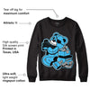 University Blue 13s DopeSkill Sweatshirt Bear Steals Sneaker Graphic