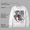 Fire Red 9s DopeSkill Sweatshirt Love Kills Graphic