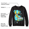 Aqua 5s DopeSkill Sweatshirt Sneakerhead BEAR Graphic