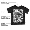 Panda White Black Dunk Low DopeSkill Toddler Kids T-shirt Don't Quit Graphic