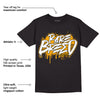 Taxi Yellow Toe 1s DopeSkill T-Shirt Rare Breed Graphic