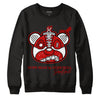 Jordan 6 “Red Oreo” DopeSkill Sweatshirt Sneaker Bear Head Graphic - Black