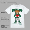 Gorge Green 1s DopeSkill T-Shirt Fake Love Graphic