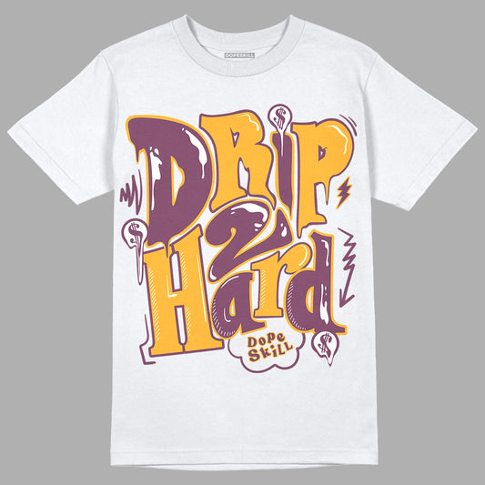 Brotherhood 1s High OG DopeSkill T-Shirt Drip Too Hard Graphic - White