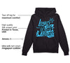 University Blue 13s DopeSkill Hoodie Sweatshirt LOVE Graphic