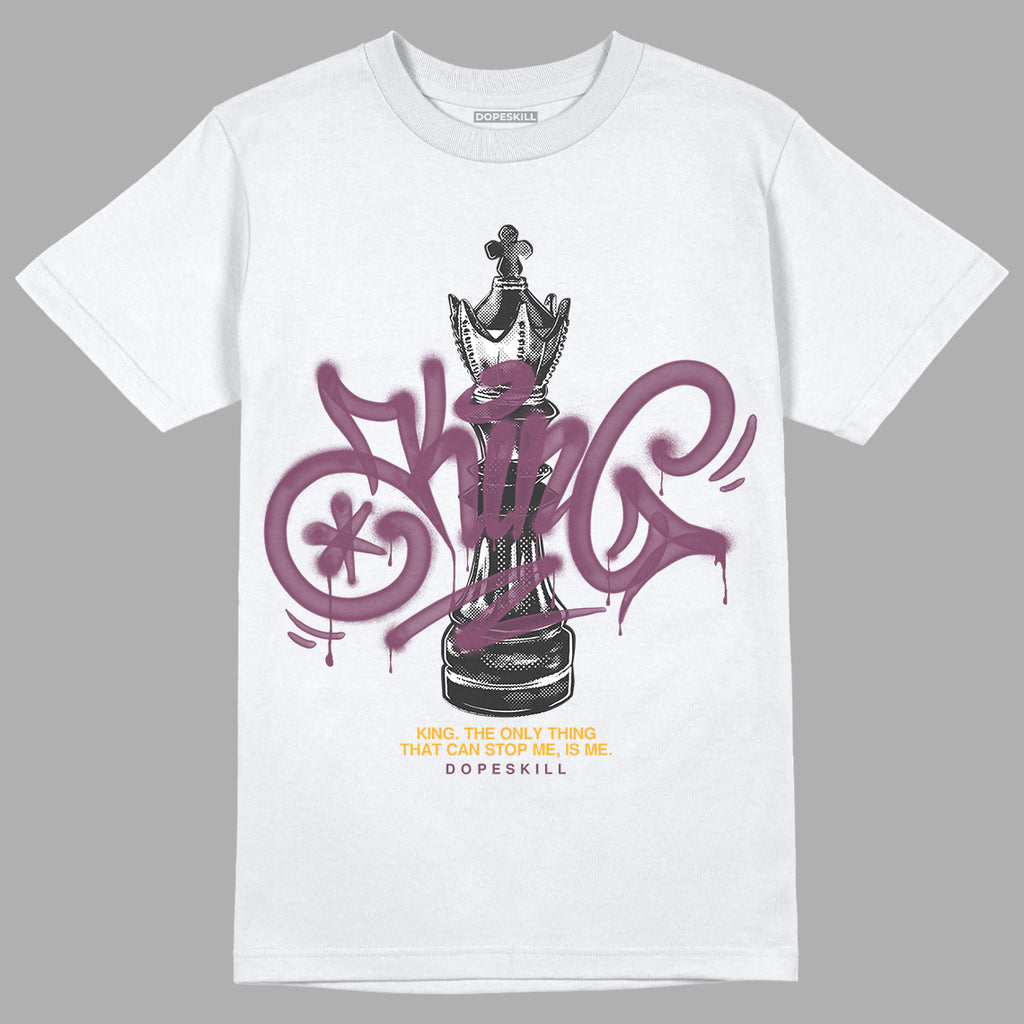Jordan 1 Retro High OG Brotherhood DopeSkill T-Shirt King Chess Graphic Streetwear - White
