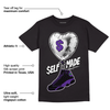 AJ 13 Court Purple DopeSkill T-Shirt Self Made Graphic