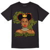 Travis Scott x Jordan 1 Low OG “Olive” DopeSkill T-Shirt Black Queen Graphic Streetwear - Black