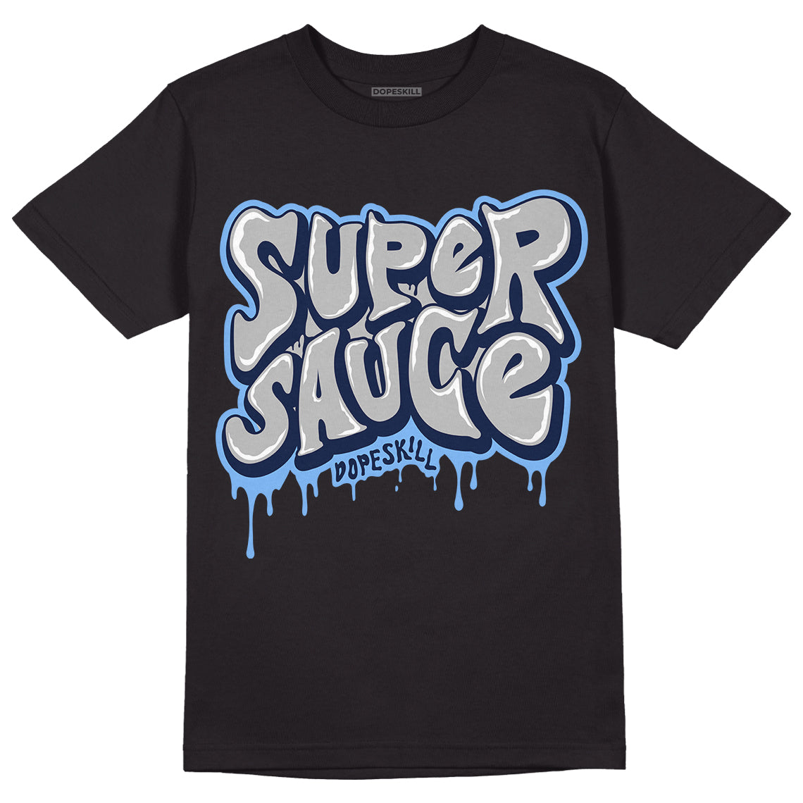 Georgetown 6s DopeSkill T-Shirt Super Sauce Graphic - Black