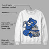 True Blue 1s DopeSkill Sweatshirt Bear Steals Sneaker Graphic