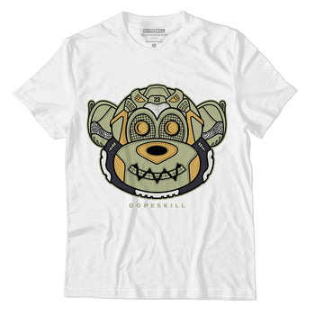 Jordan 5 Jade Horizon DopeSkill T-Shirt Monk Graphic - White 