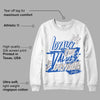 True Blue 1s DopeSkill Sweatshirt LOVE Graphic