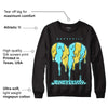 Aqua 5s DopeSkill Sweatshirt Juneteenth Heart Graphic