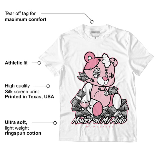 Question Mid Pink Toe DopeSkill T-Shirt MOMM Bear Graphic