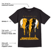 Taxi Yellow Toe 1s DopeSkill T-Shirt Juneteenth Heart Graphic