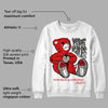 Fire Red 3s DopeSkill Sweatshirt Love Kills Graphic