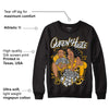 Goldenrod Dunk DopeSkill Sweatshirt Queen Of Hustle Graphic