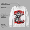 Cherry 11s DopeSkill Sweatshirt Sick Bear Graphic