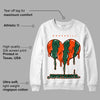 Dunk Low Team Dark Green Orange DopeSkill Sweatshirt Juneteenth Heart Graphic