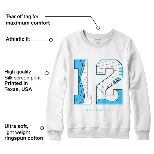 AJ 12 8-Bit and AJ 12 “Emoji” DopeSkill Sweatshirt No.12 Graphic
