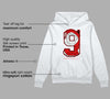 Gym Red 9s DopeSkill Hoodie Sweatshirt No.9 Graphic