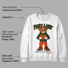 Dunk Low Team Dark Green Orange DopeSkill Sweatshirt Fake Love Graphic