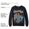 University Blue 13s DopeSkill Sweatshirt Queen Of Hustle Graphic