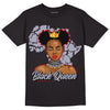 Jordan 13 Retro 'Black Flint' DopeSkill T-Shirt Black Queen Graphic Streetwear - Black