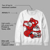 Gym Red 9s DopeSkill Sweatshirt Bear Steals Sneaker Graphic