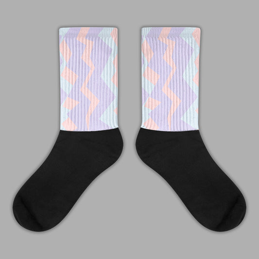 Easter Dunk Low Sublimated Socks ZicZac Graphic