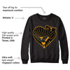 Black Taxi 12s DopeSkill Sweatshirt Heart AJ 12 Graphic