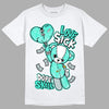 New Emerald 1s DopeSkill T-Shirt Love Sick Graphic - White 