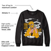Goldenrod Dunk DopeSkill Sweatshirt Money Is The Motive Graphic
