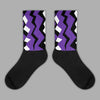 PURPLE Collection Sublimated Socks ZicZac Graphic