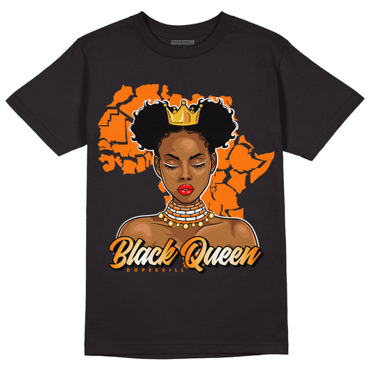 Wmns Dunk Low 'Magma Orange DopeSkill T-Shirt Black Queen Graphic Streetwear - Black