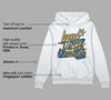 Dunk Blue Jay and University Gold DopeSkill Hoodie Sweatshirt LOVE Graphic