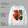 Dunk Low Team Dark Green Orange DopeSkill Sweatshirt Love Kills Graphic