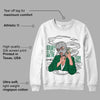 Gorge Green 1s DopeSkill Sweatshirt Money Is The Motive Graphic