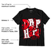 AJ 4 Red Thunder DopeSkill T-shirt Drip Too Hard Graphic