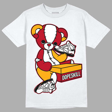 Cardinal 7s DopeSkill T-Shirt Sneakerhead BEAR Graphic - White 