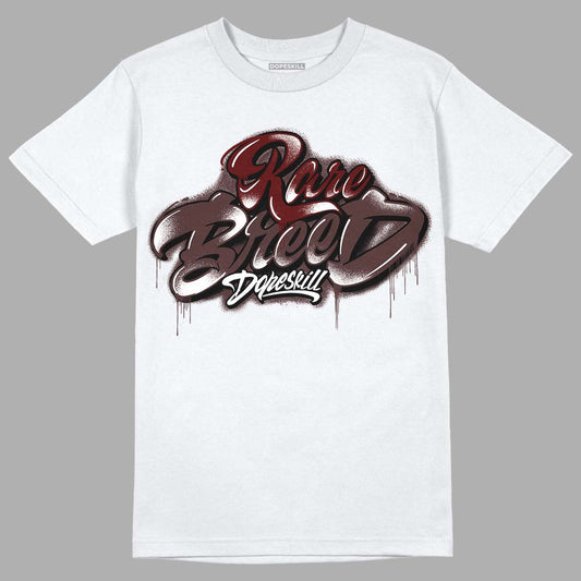 Jordan 12 x A Ma Maniére DopeSkill T-Shirt Rare Breed Type Graphic Streetwear - White 