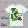 Dunk Low Reverse Brazil DopeSkill T-Shirt Broken Heart Graphic