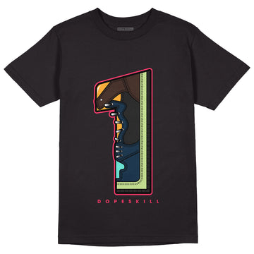 Jordan 1 Low Flyease Bio Hack DopeSkill T-Shirt No.1 Graphic - Black 