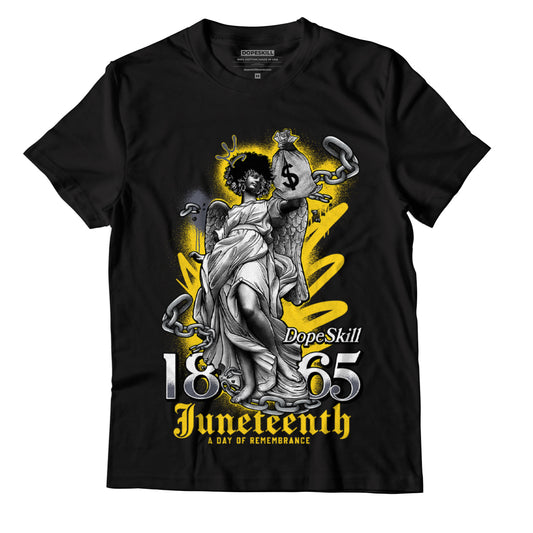 AJ 4 Lightning DopeSkill T-Shirt Juneteenth Graphic