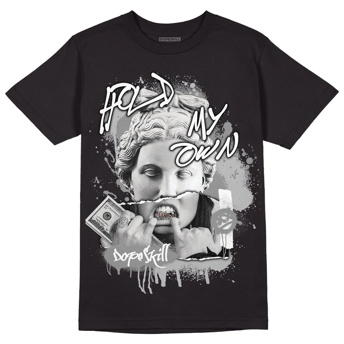 YZ 450 Utility Black DopeSkill T-Shirt Hold My Own Graphic - Black