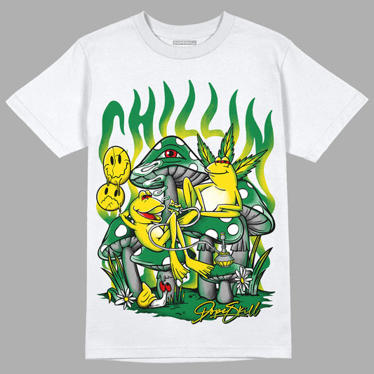Dunk Low Reverse Brazil DopeSkill T-Shirt Chillin Graphic - White
