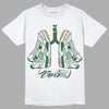 Nike SB x Jordan 4 “Pine Green” DopeSkill T-Shirt Breathe Graphic Streetwear - White