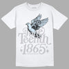 Jordan 11 Retro Low Cement Grey DopeSkill T-Shirt Juneteenth 1865 Graphic Streetwear - White