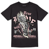 Jordan 1 High OG WMNS Washed Pink DopeSkill T-Shirt True Love Will Kill You Graphic Streetwear - Black