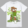 Dunk Low 'Chlorophyll' DopeSkill T-Shirt If You Aint Graphic - White 